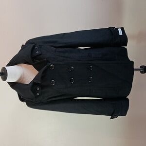 Calvin Klein Wool Coat With Hood